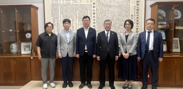韓国の交流協定２大学訪問
